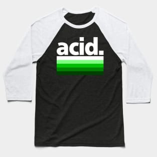 Acid House Music Festival Gift Baseball T-Shirt